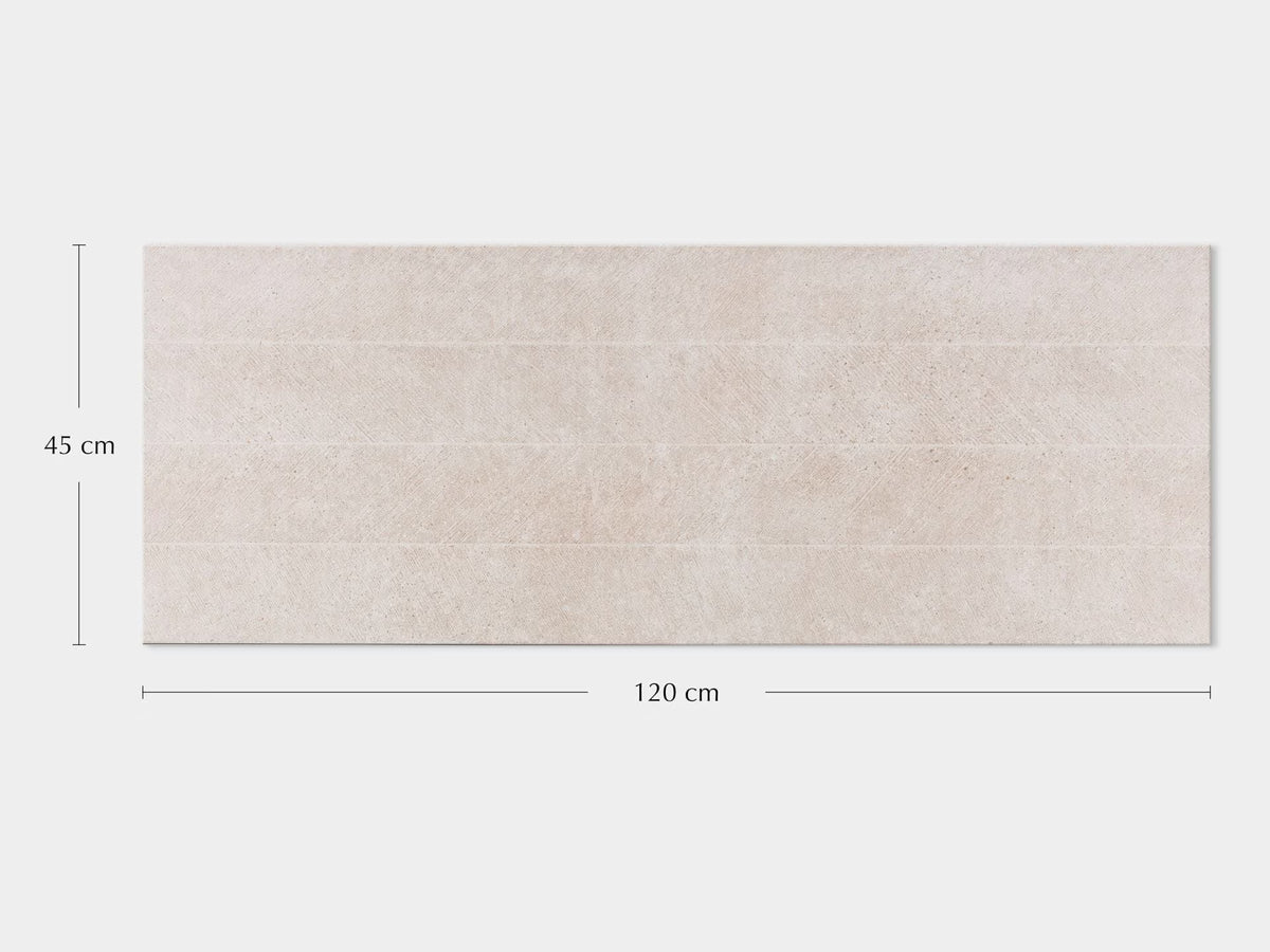Spiga Bottega Caliza 45X120 - Porcelanosa – Forazzi Bathrooms