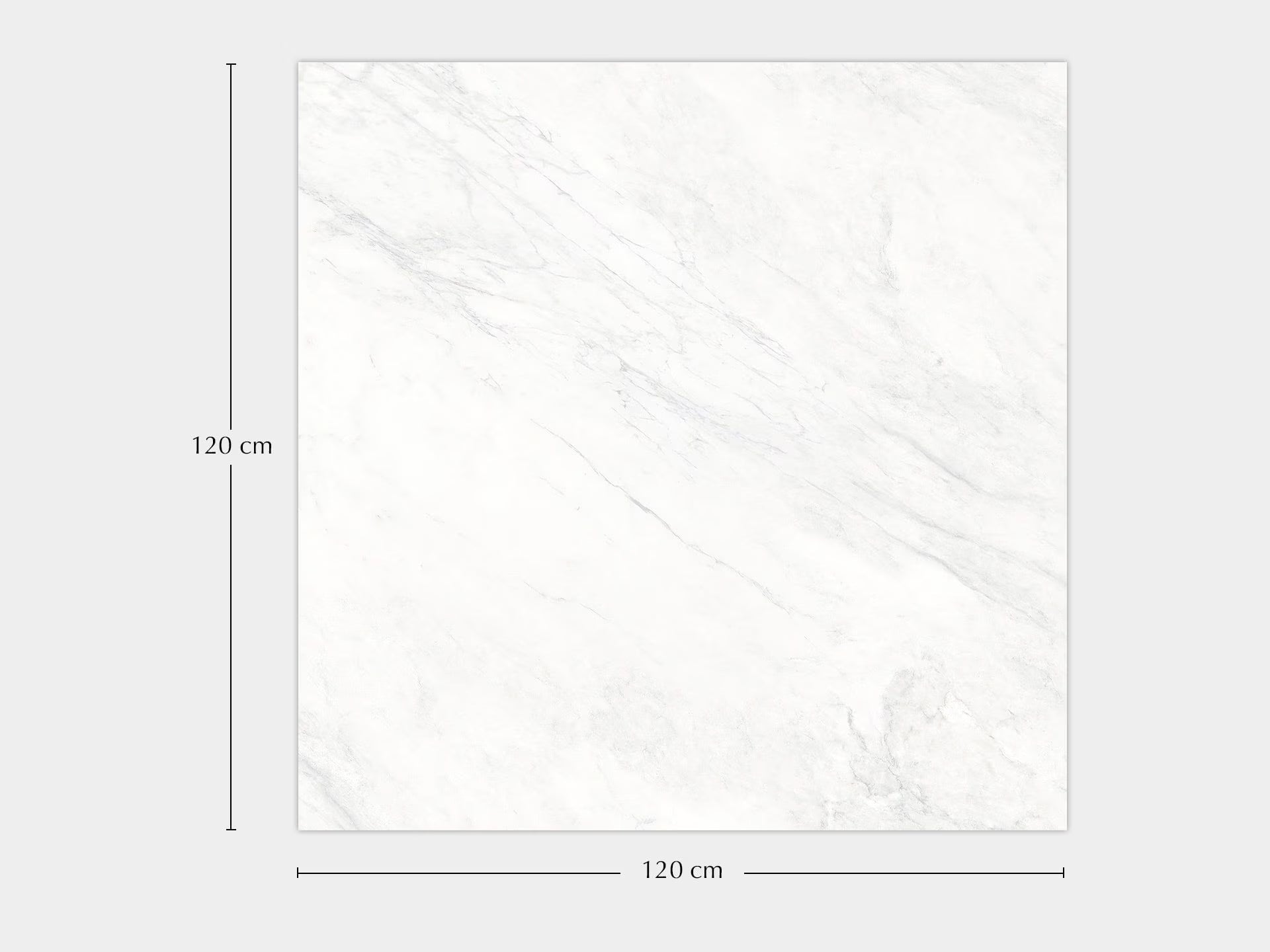 Glem White Pol. 120X120 - Porcelanosa image 1