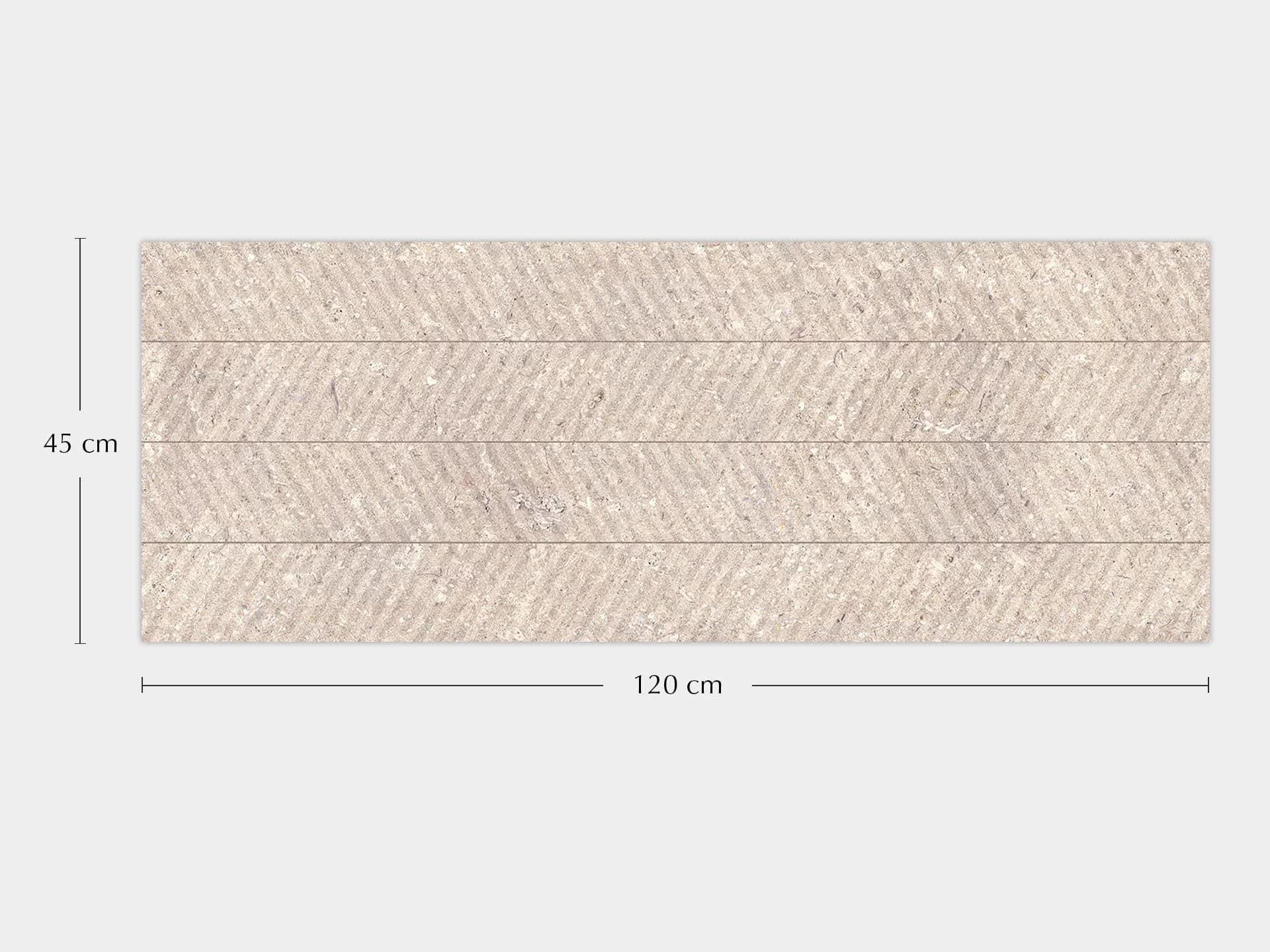 Spiga Coral Caliza 45X120 - Porcelanosa image 1