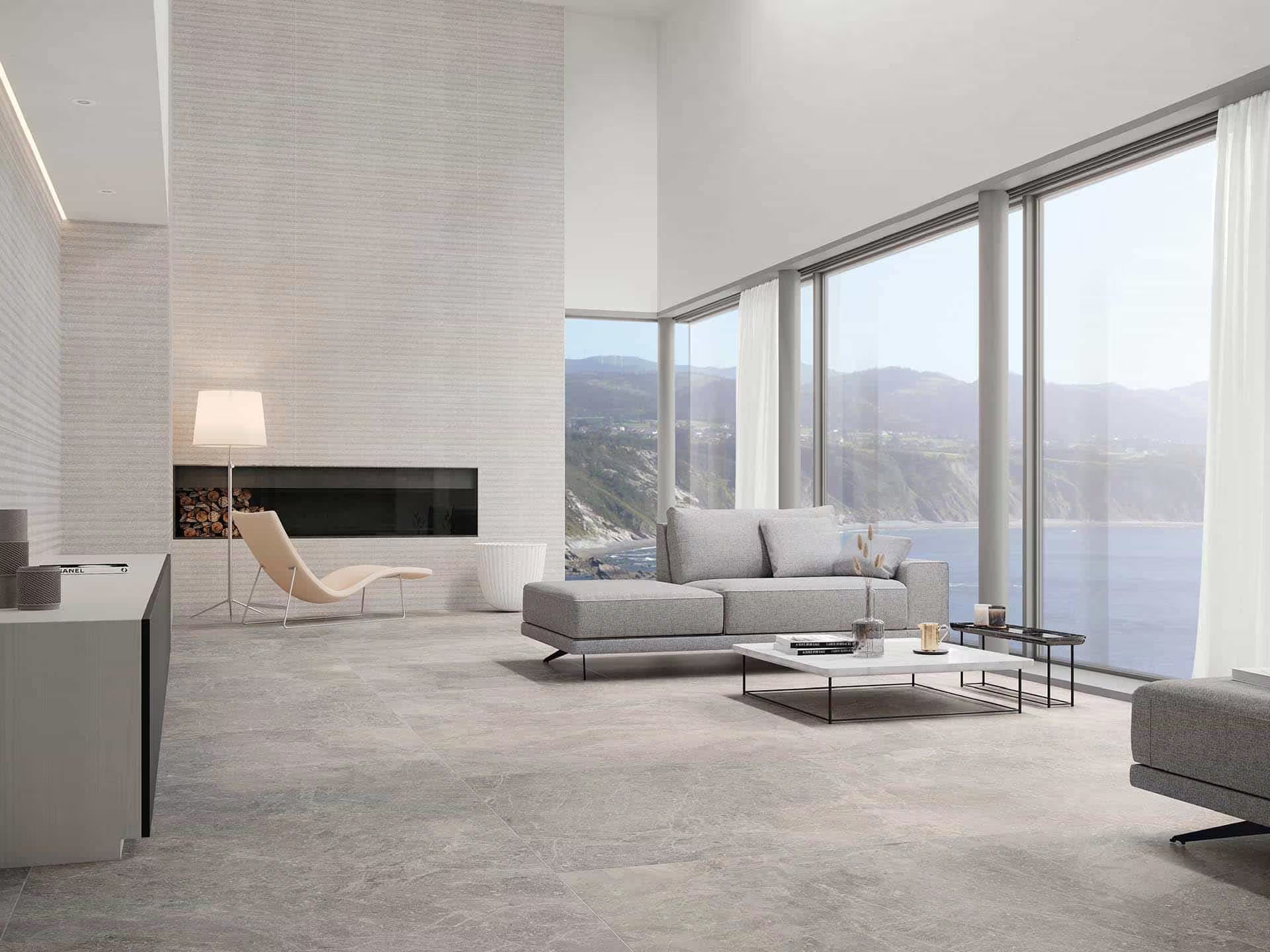 Spiga Noir Caliza 45X120 - Porcelanosa image 2