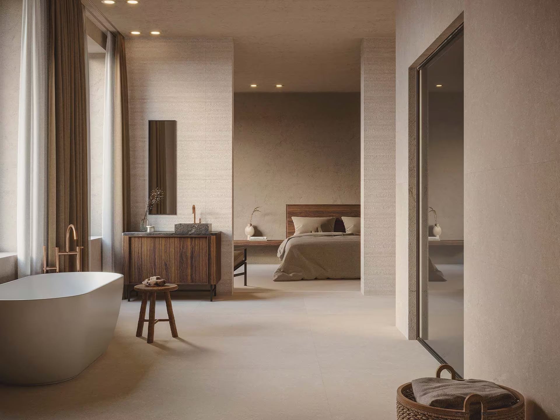 Coral Caliza 45X120 - Porcelanosa image 2