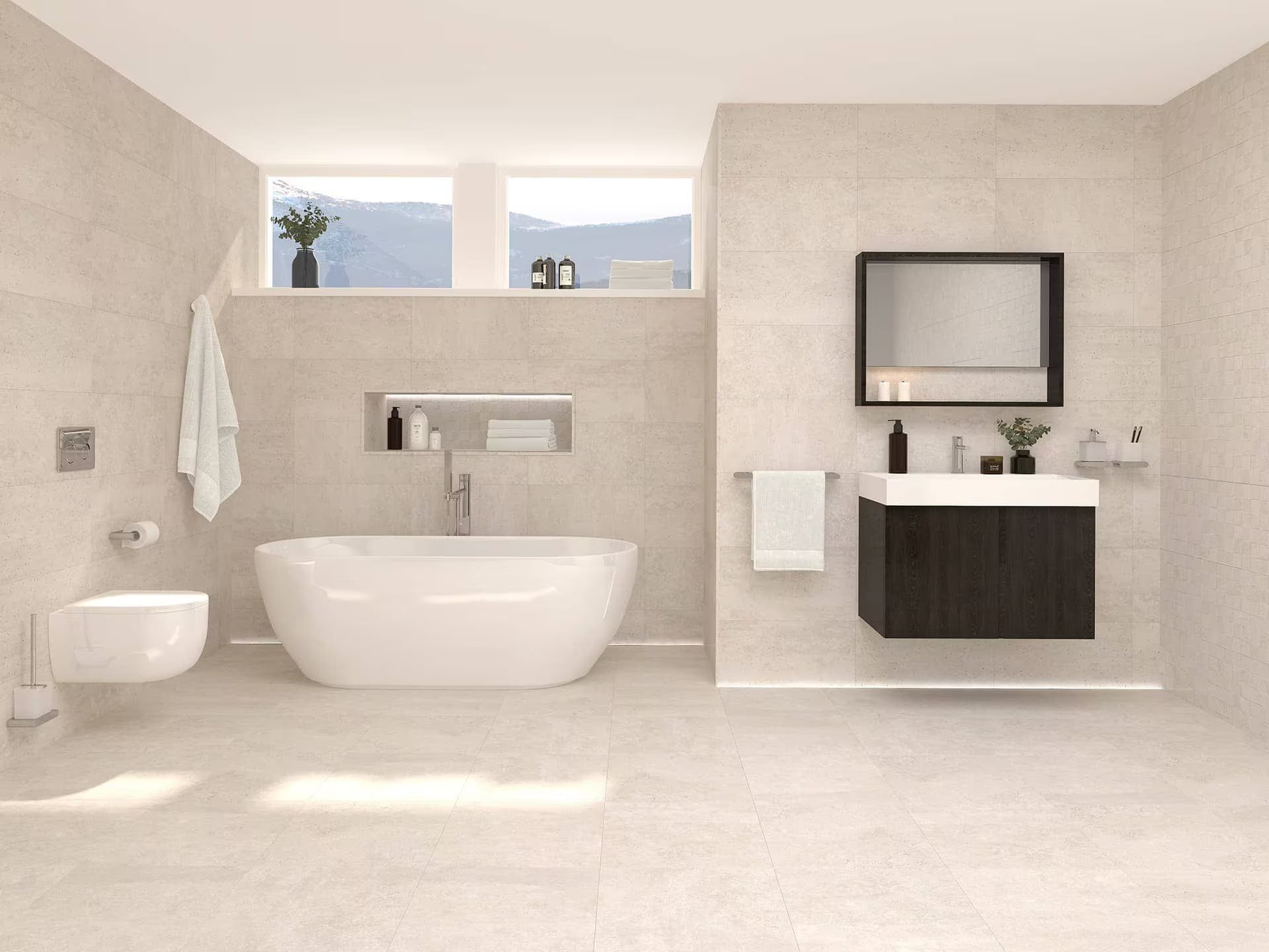Rodano Caliza 44.3X44.3 - Porcelanosa image 2
