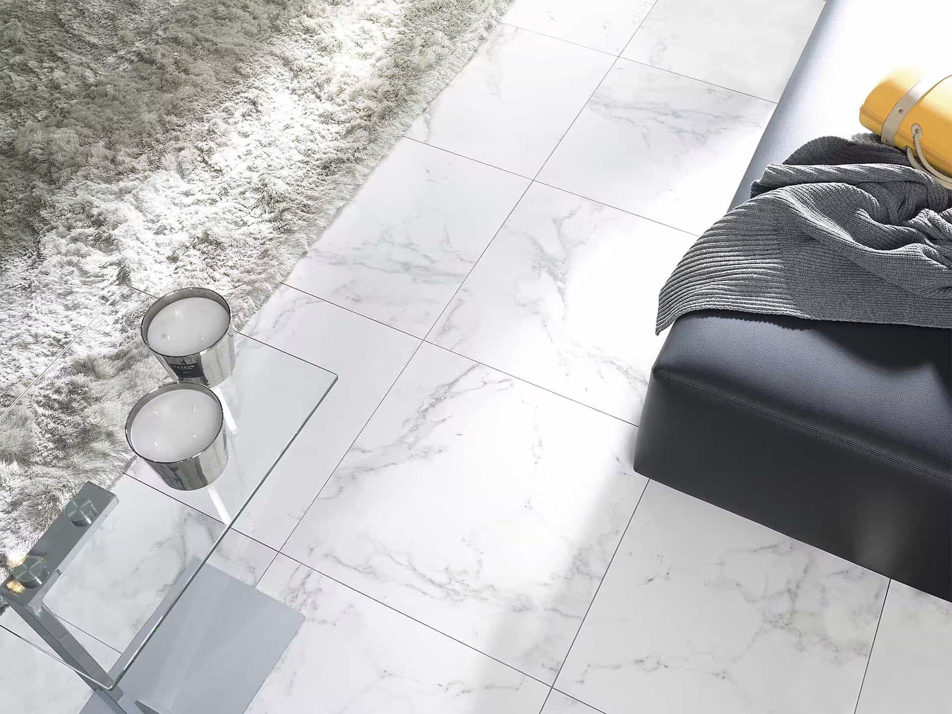 Carrara Blanco Natural 59.6X59.6 - Porcelanosa image 2