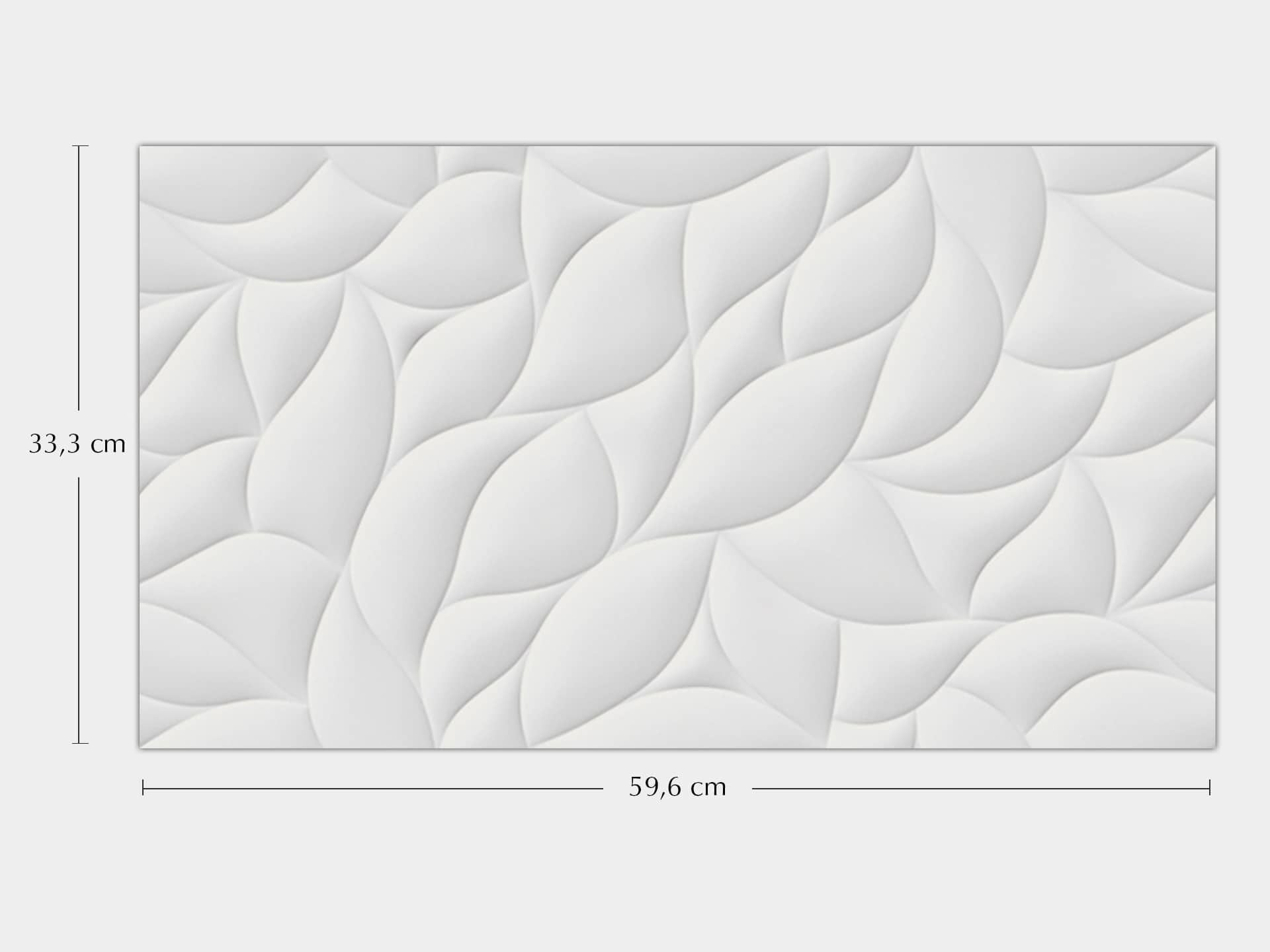 Oxo Deco White 33.3X59.2 - Porcelanosa image 1