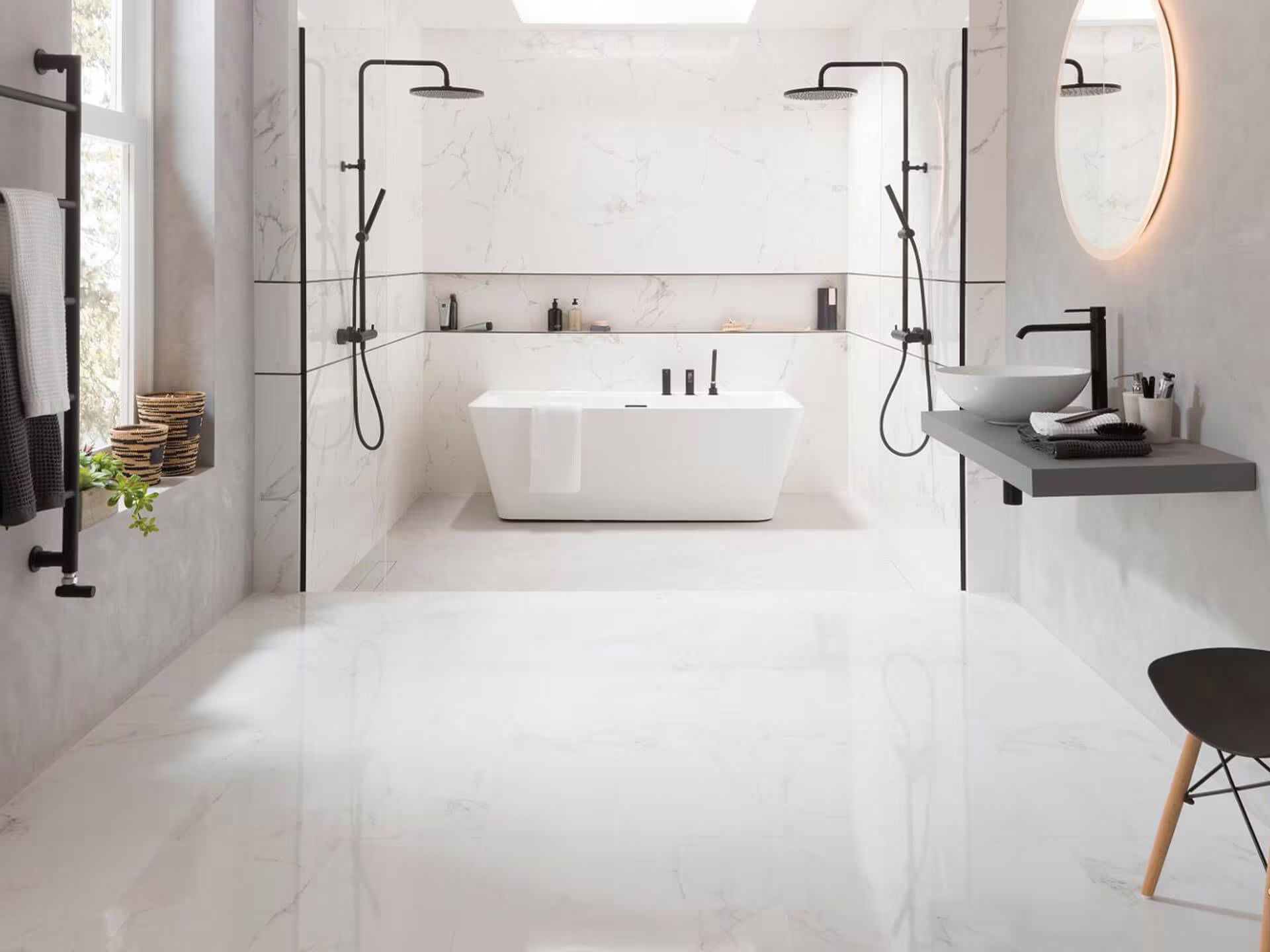 Carrara Blanco Brillo 59.6X59.6 - Porcelanosa image 2