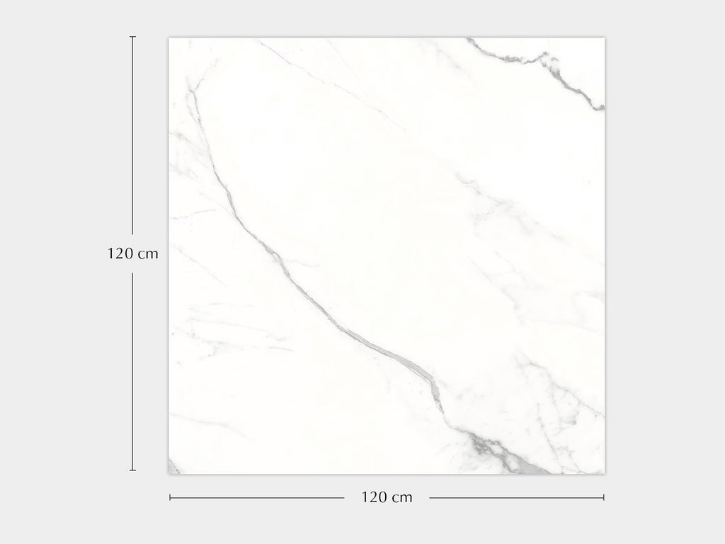 Aria White Polished 120X120 - Porcelanosa image 1
