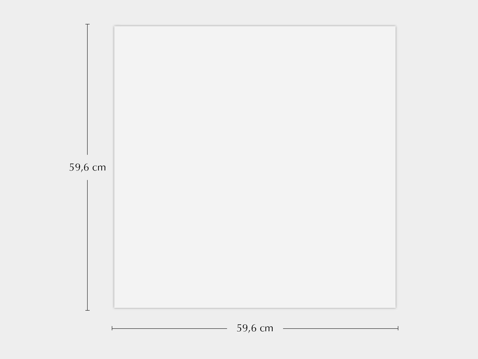 Matt White 59.6X59.6 - Porcelanosa image 1
