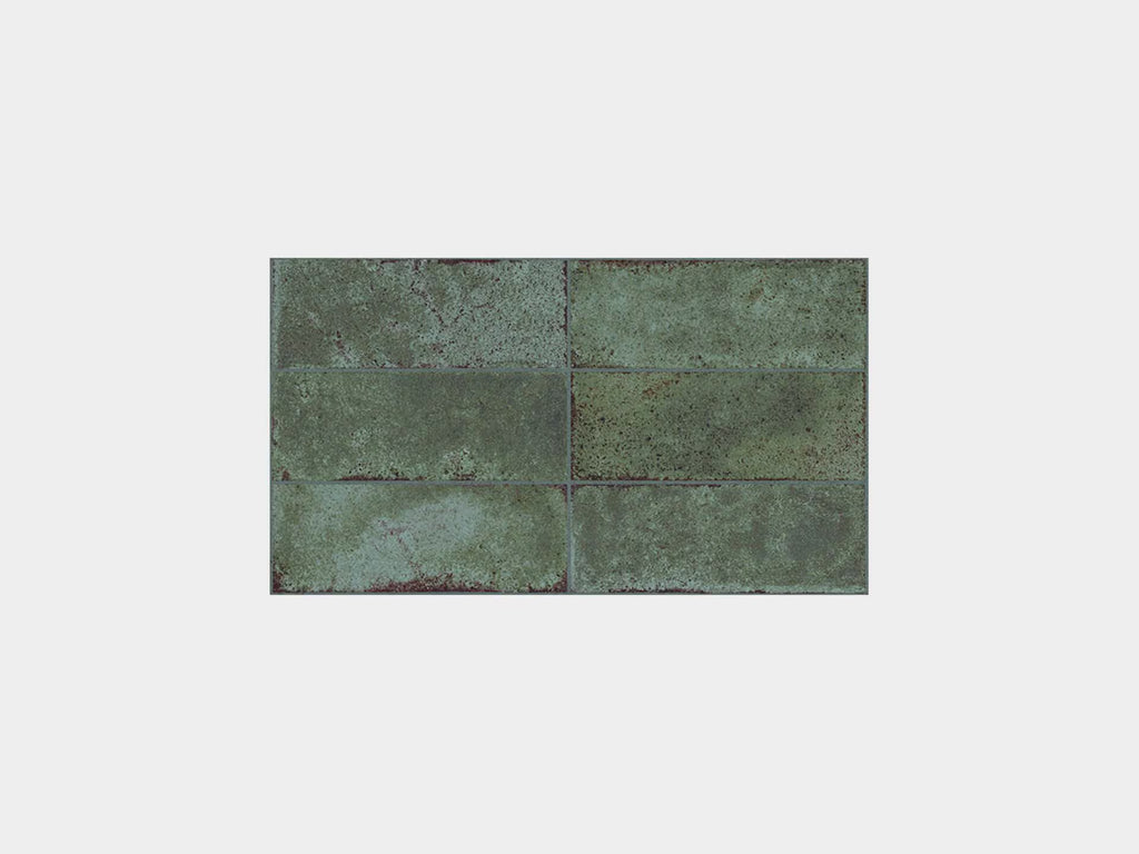 Brick Vetri Green 33.3X59.2 - Porcelanosa image 0