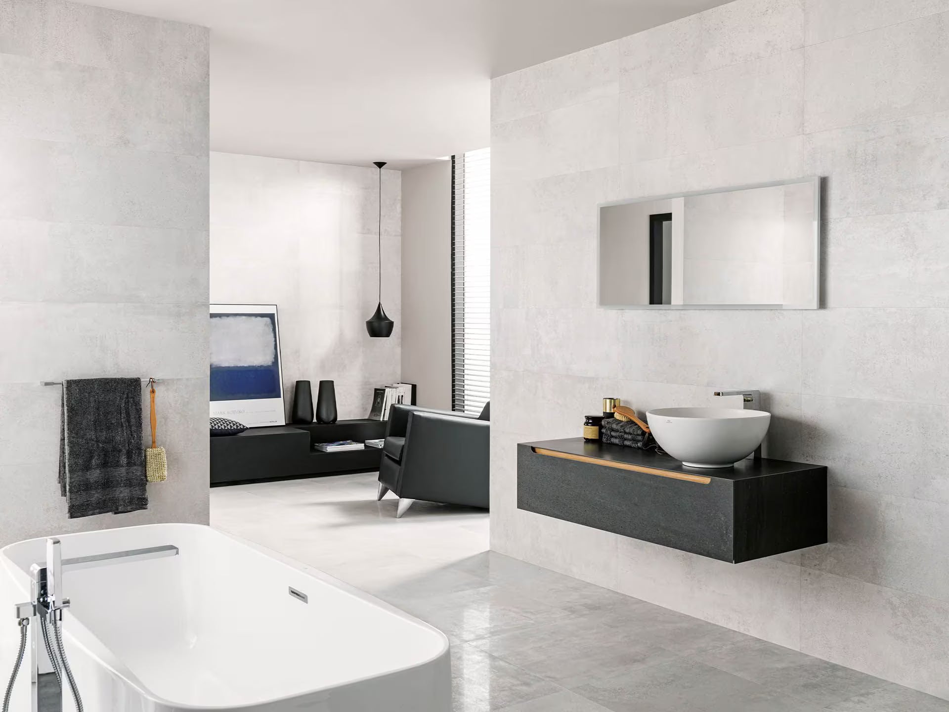 Metropolitan Silver 45X120 - Porcelanosa image 2
