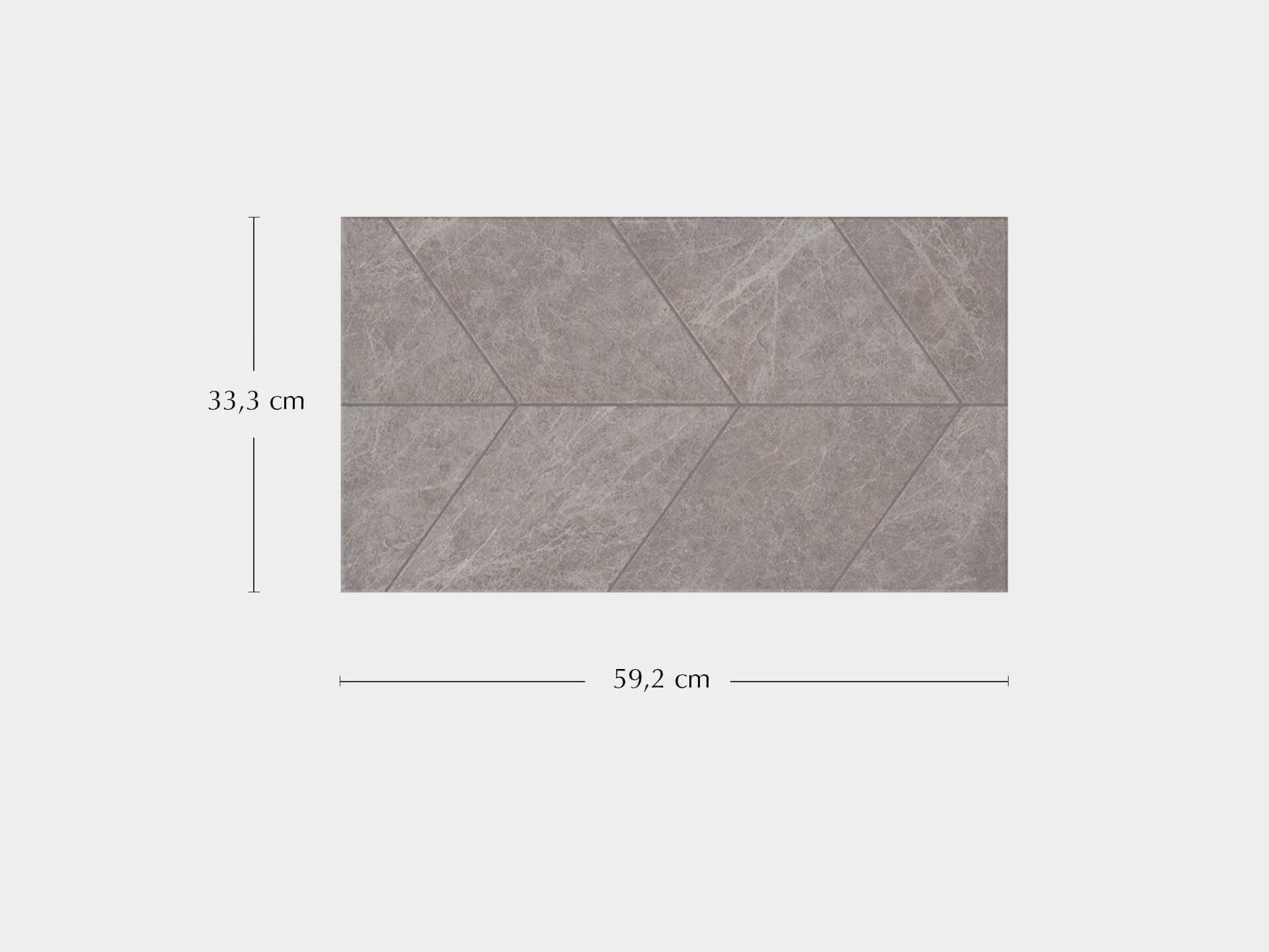 Spiga Mystic Grey 33.3X59.2 - Porcelanosa image 1