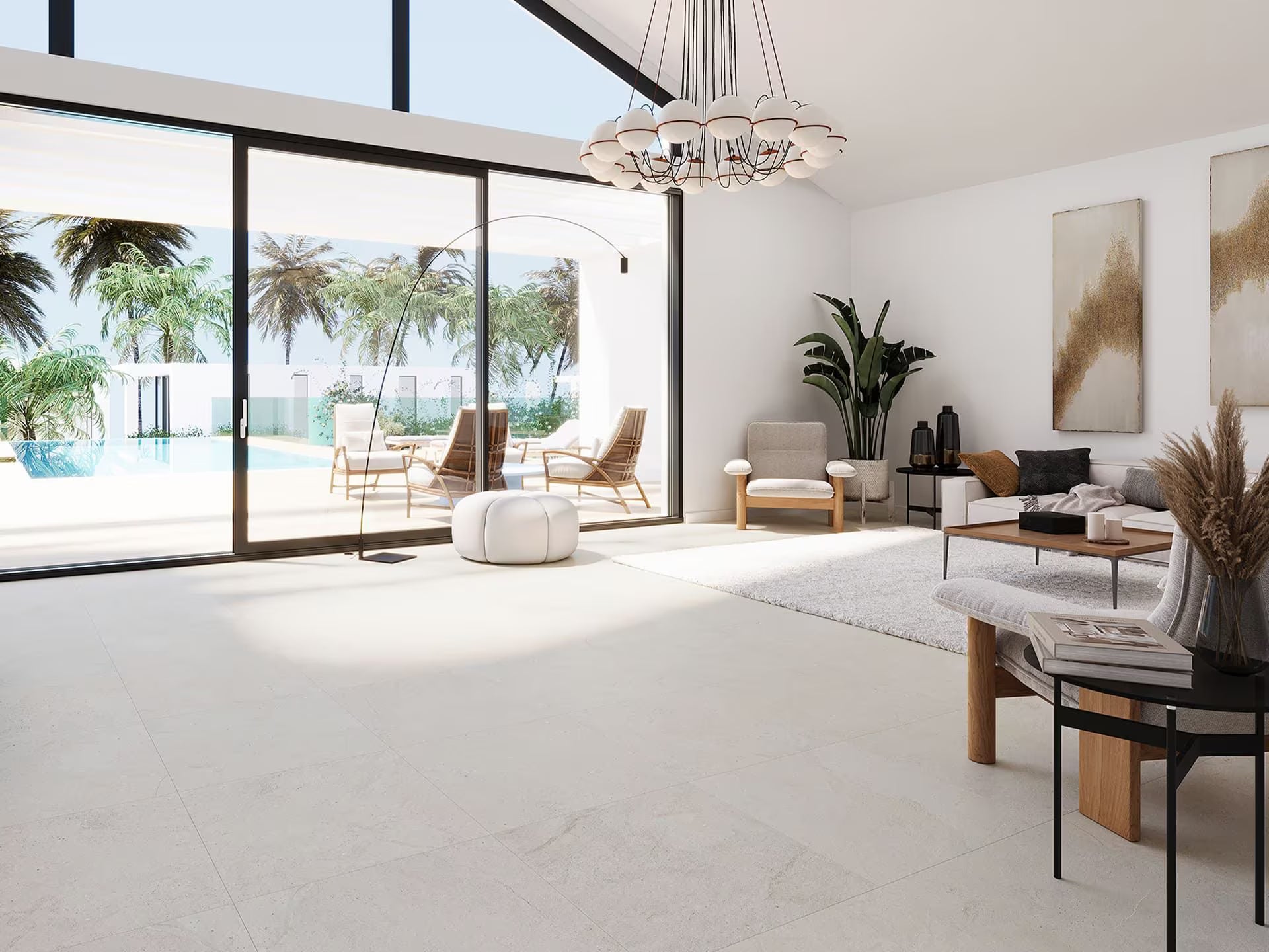 Durango Bone 59.6X59.6 - Porcelanosa image 2