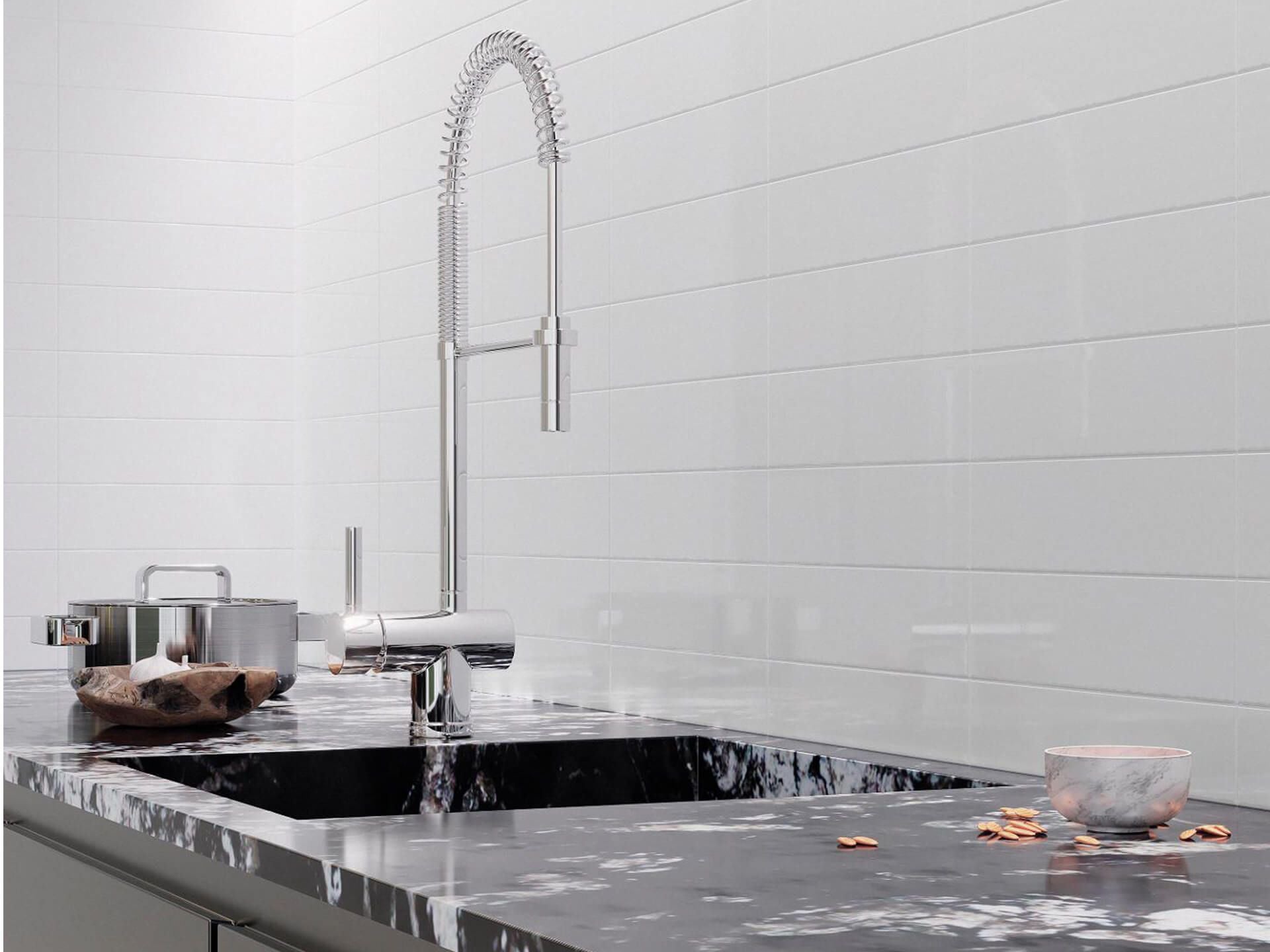 Kent Snow Gloss 8X30X0.85 - Porcelanosa image 2