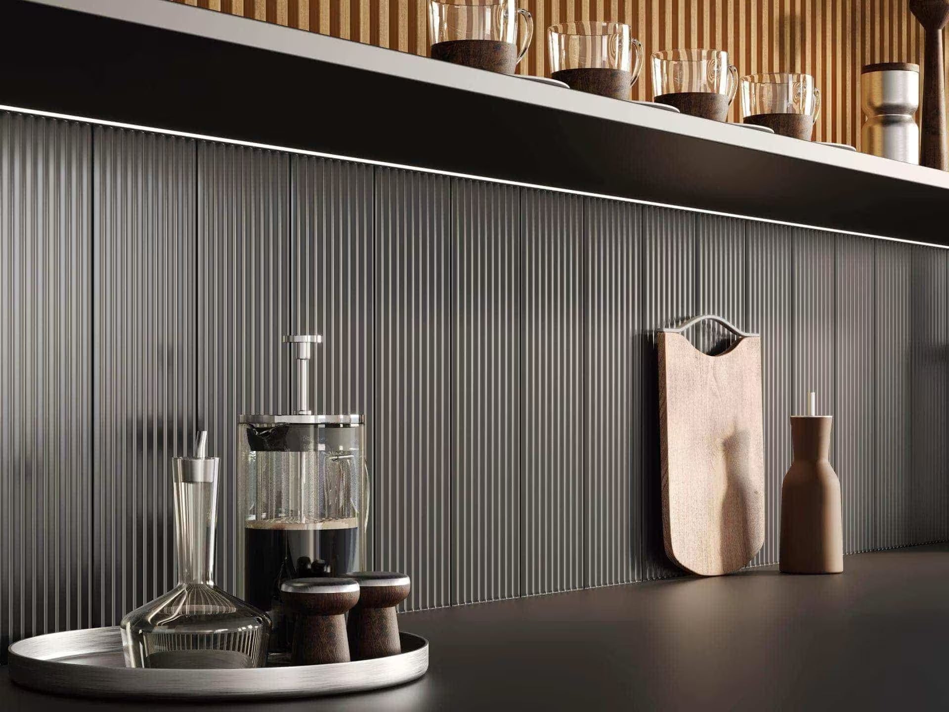 Trend H Dark 12.35X44.3X0.95 - Porcelanosa image 1