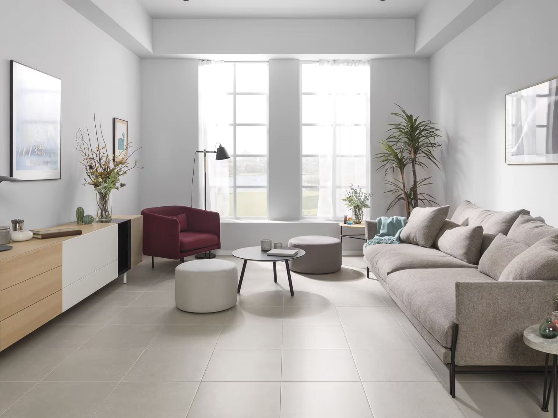 Nast Grey 44.3X44.3 - Porcelanosa image 2