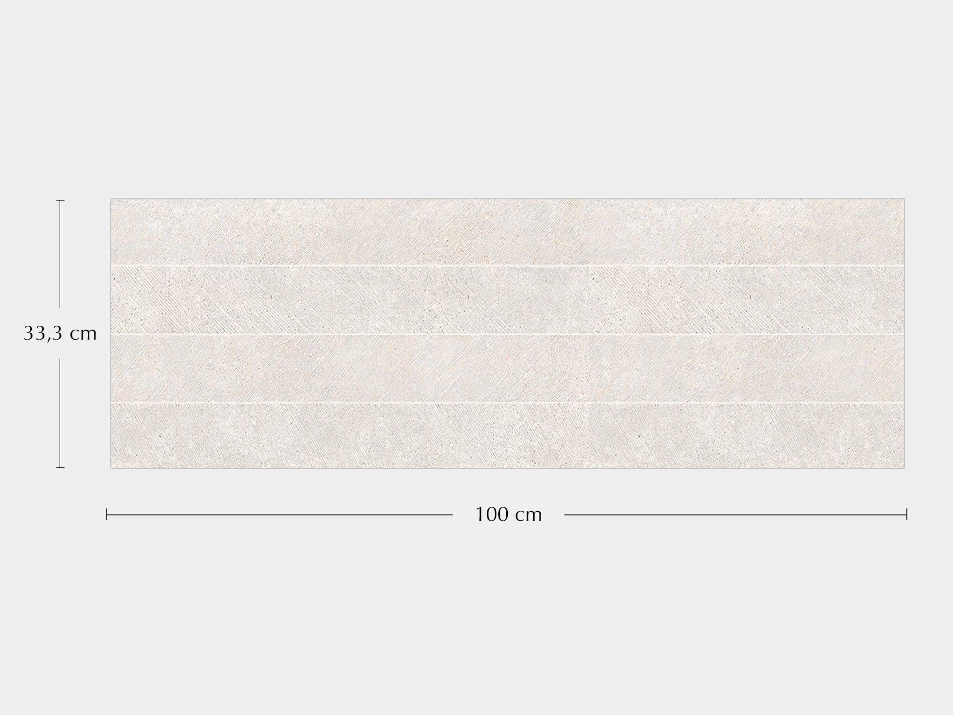 Spiga Bottega White 33.3X59.2 - Porcelanosa image 1