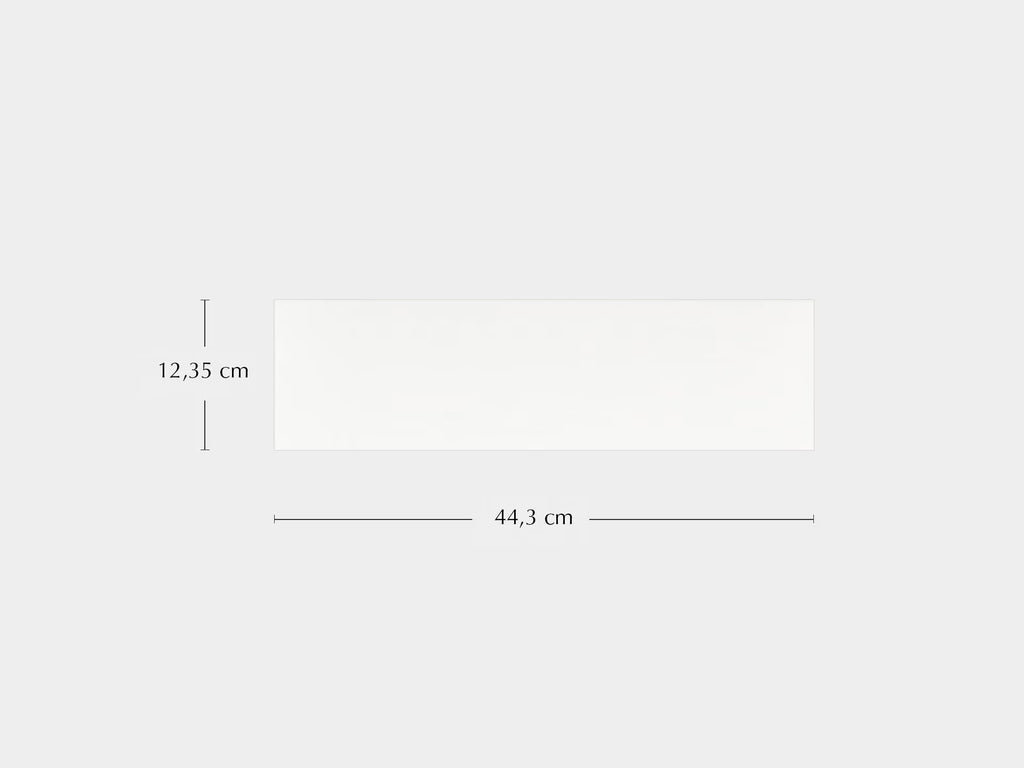 Trend Snow 12.35X44.3X0.85 - Porcelanosa image 1