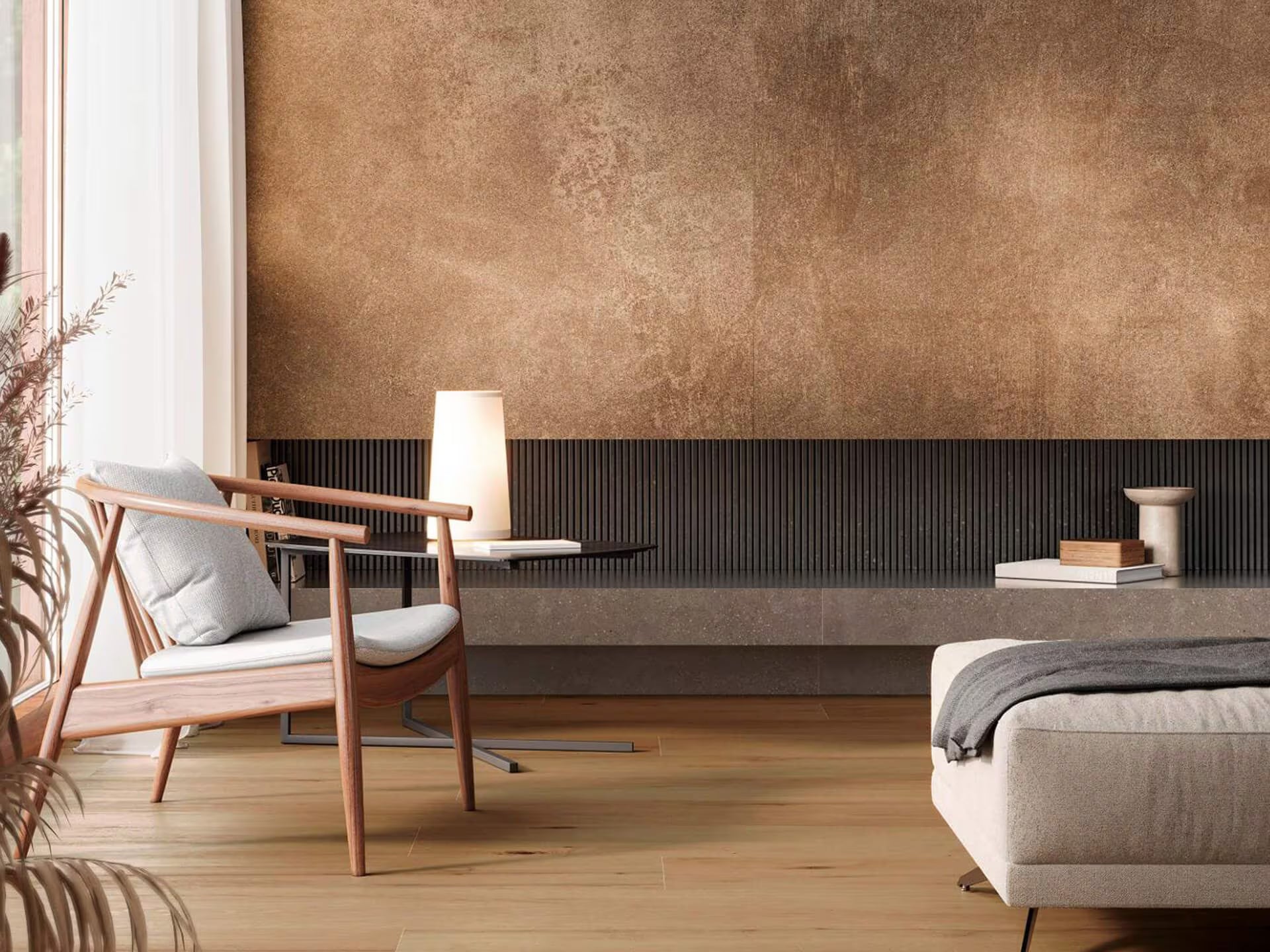 Oxide Brown Nat. 120X120 - Porcelanosa image 2