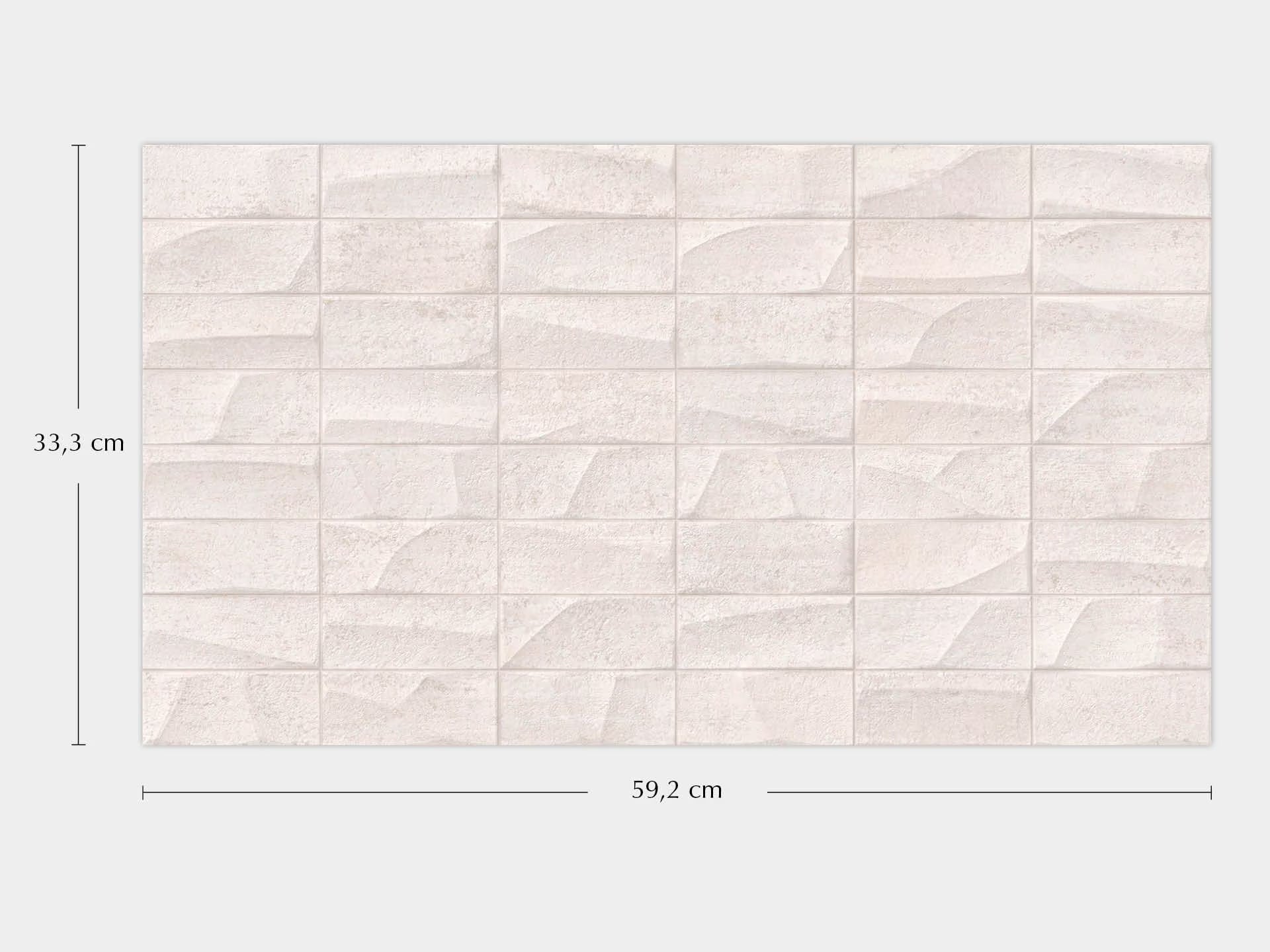 Mosaico Nantes Caliza 33.3X59.2 - Porcelanosa image 1