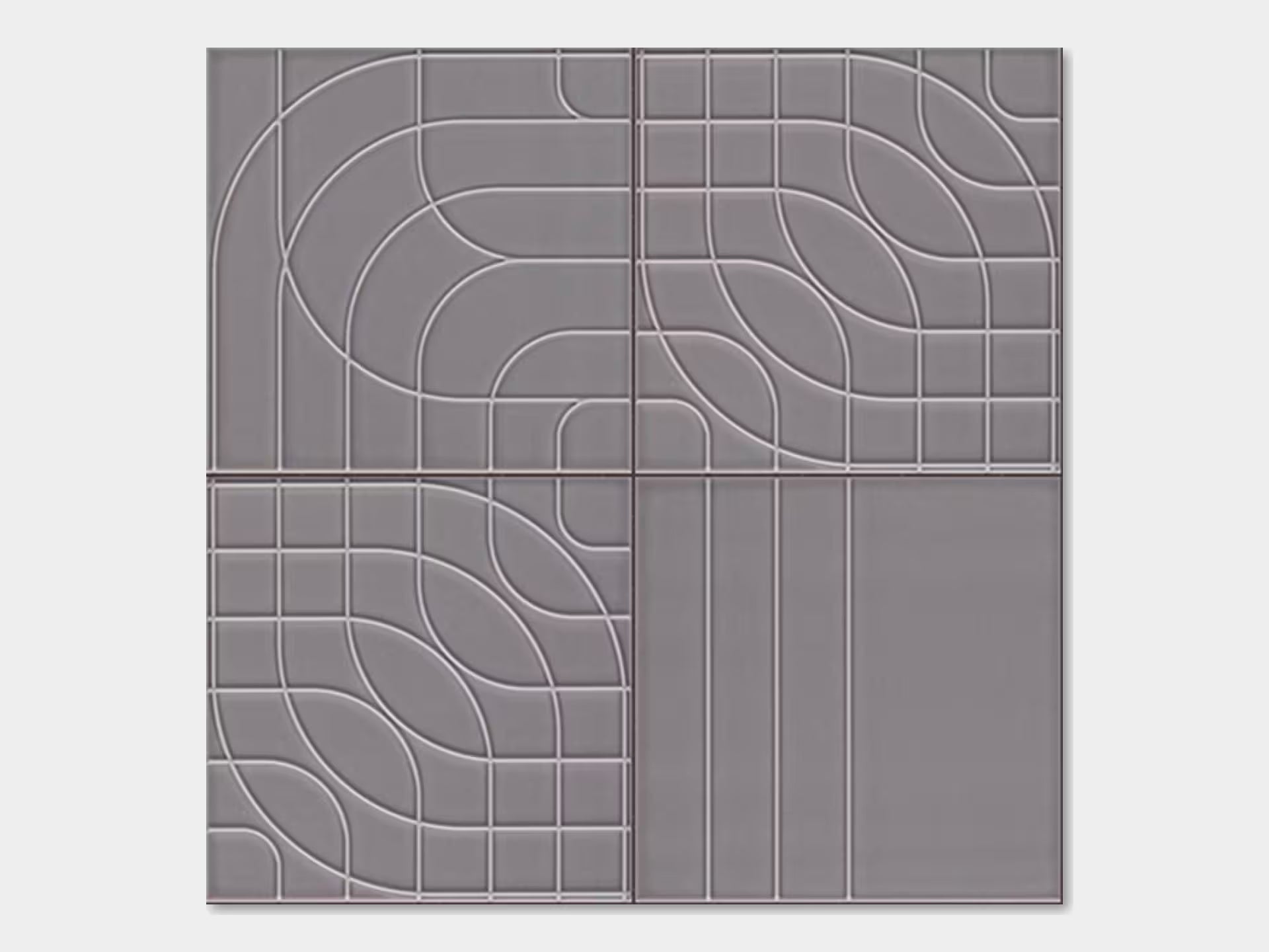 Metropolitan Deco Steel 20X20  - Porcelanosa image 0
