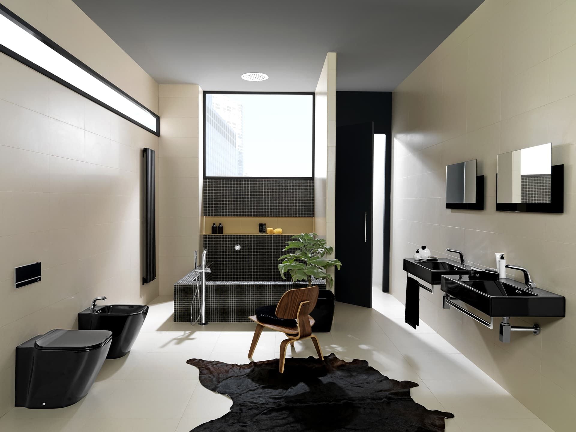 Deep Light Grey Nature 59.6X59.6 - Porcelanosa image 2